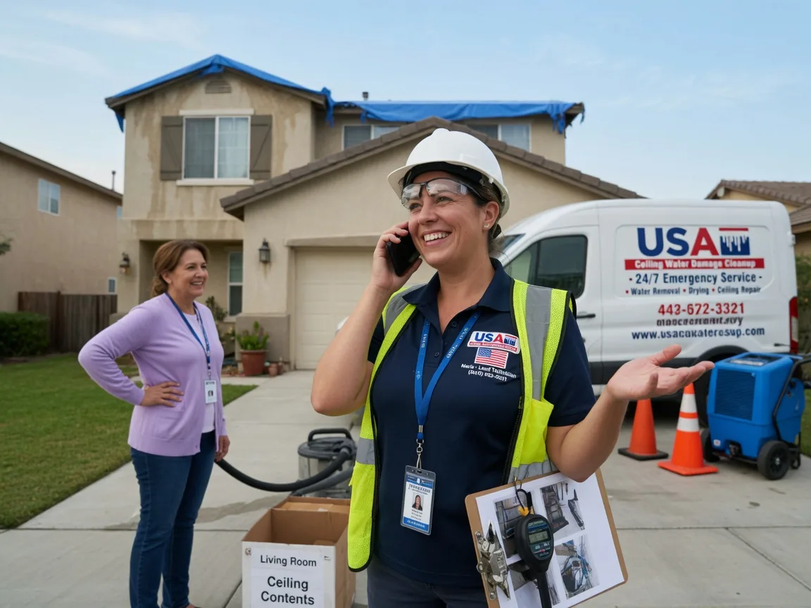 Ceiling Water Damage Restoration Gallina, NM FAQs